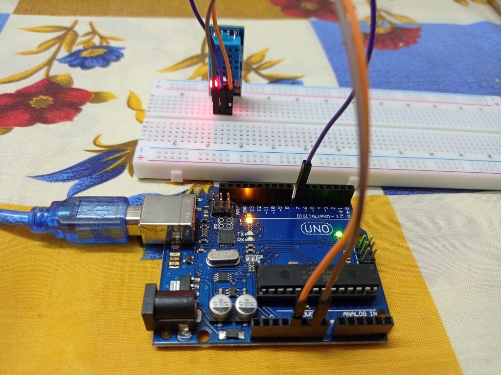 Display Temperature and Humidity with Arduino Uno - Prgmine