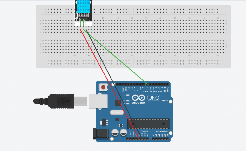Display Temperature and Humidity with Arduino Uno - Prgmine