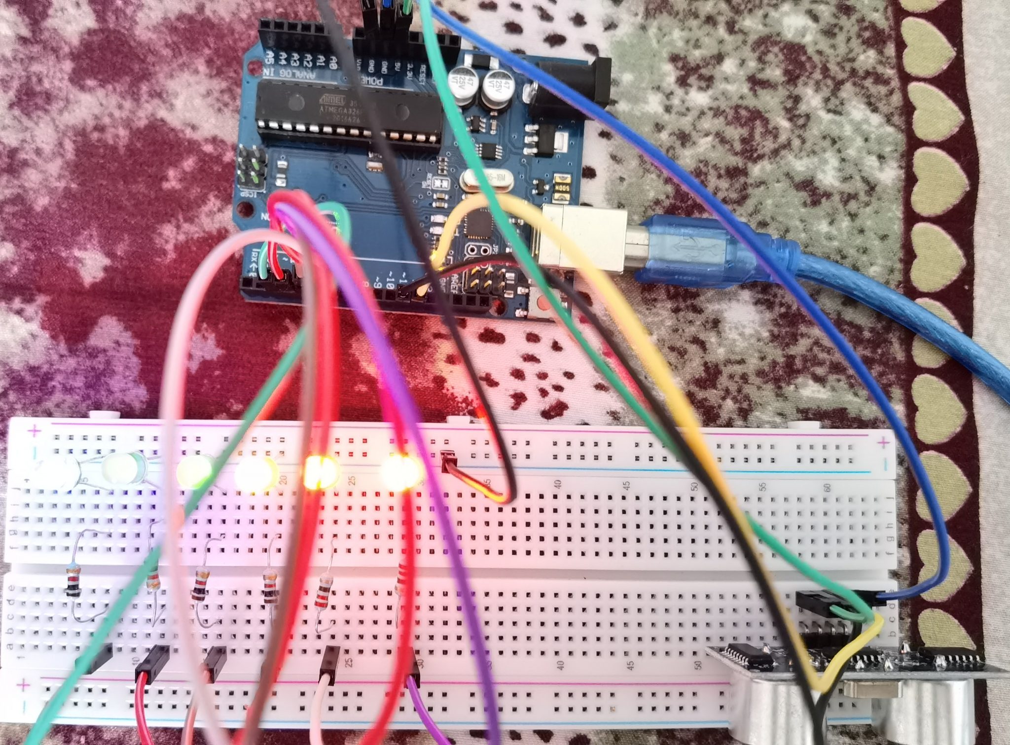 Control Leds With Ultrasonic Sensor On Arduino Uno Prgmine